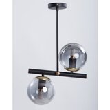 Squid Lighting Crna stropna svjetiljka sa staklenim sjenilom ø 15 cm Libra – | shoptok.hr