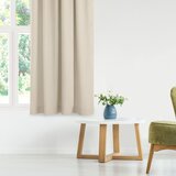  Curtain CARMENA color creamy style classic dragon tape transparent 7.5 cm with fringe 3 cm braid 150x270 HOMEDE | shoptok.hr