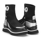 DARK SEER Black and White Women's Boots | ePonuda.com
