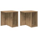  Konačna Stolić 2 pcs Umjetnički hrast 37 x 32 x 40 cm | shoptok.hr