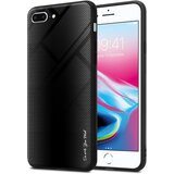 Cadorabo Ohišje, združljiv z Apple - Stripe Optics v Opal Black - Zaščitni pokrov iz silikona TPU in hrbta iz kaljenega stekla, (20574456) | Shoptok.si