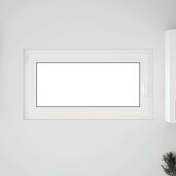 vidaXL podrumski prozor "RISOR" 110x70 cm Okretno-nagibni DIN lijevi bijeli | shoptok.hr
