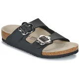 Arizona Kids Flower Buckle BF Black Crna