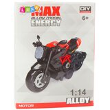  Motocikl za sastavljanje od vijaka, metal 1:14, narančasta | shoptok.hr