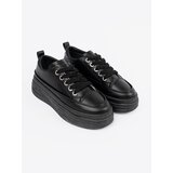 Shelvt Black platform sneakers | Shoptok.si