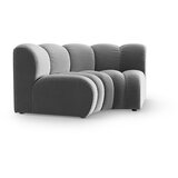 Micadoni Svetlo siv žameten modul za sedežno garnituro (s kotom po izbiri) Lupine – | Shoptok.si