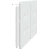 vidaXL Vzglavna stranica bela 152 cm umetno usnje, (21166006) | Shoptok.si