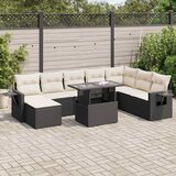  9-dijelni set vrtnih sofa od poliratana s jastucima | shoptok.hr