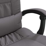  Pisarniški stol sivo umetno usnje, (20669175) | Shoptok.si