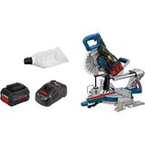 Bosch akumulatorska potezna stacionarna testera - ger GCM 18V-216; 2 x 8,0Ah ProCORE (0601B41001) | ePonuda.com