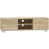 vidaXL TV omarica sonoma hrast 140x40,5x35 cm inženirski les, (20914860) | Shoptok.si