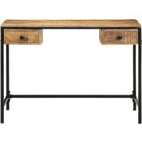 vidaXL Miza 105x50x75 cm Trden les Mango | Shoptok.si
