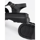 GOODIN Black sandals with a thick sole | Shoptok.si