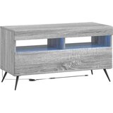 vidaXL LED TV kabinet Siva Sonoma Konstruirano drvo - Siva Sonoma | shoptok.hr