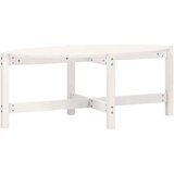  Stolić za kavu bijeli 118 x 63 x 45 cm od masivne borovine | shoptok.hr