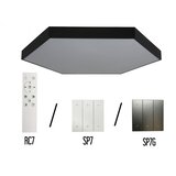  LED stropno svetlo LED/240W/230V 3000/4000/6500K prečnik 120 cm crna | Eponuda.com
