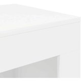  Bocni stol Bijeli 60 x 40 x 65 cm Konstrukcijsko drvo | shoptok.hr