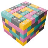  Set BUILDER 110 - magnetni blokovi za slaganje | shoptok.hr