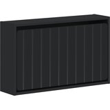  Ormar za cipele na zidu ZWOLLE 71 x 17 x 43 cm Crna | shoptok.hr