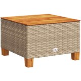 vidaXL 9-dijelni set vrtnih sofa s jastucima bež od poliratana | shoptok.hr