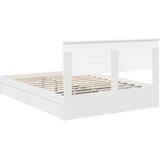  Krevet s od storage Bijelo 160 x 200 cm Konstruirano drvo | shoptok.hr
