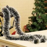Ruhhy Debela girlanda za božično drevo zelena s snegom 6m | Shoptok.si