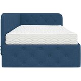  Kutni okvir kreveta Plava 90 x 200 cm tkanina | shoptok.hr