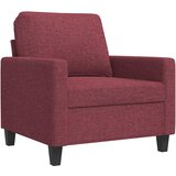  Fotelja crvena boja vina 60 cm od tkanine | shoptok.hr