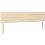  S oprugama i madracem krem 200 x 200 cm od tkanine | shoptok.hr