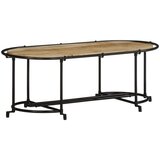  Stolić za kavu 110x55x40 cm od masivnog grubog drva manga | Eponuda.com