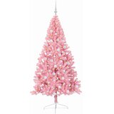  Umjetno predsvijetljeno božićno drvce Ružičasta 180 cm PVC | shoptok.hr
