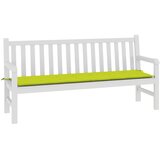  Jastuk za vrtnu klupu jarkozeleni 180x50x3 cm od tkanine Oxford | shoptok.hr