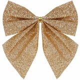  Set Božićnih mašni 11 × 11 cm - 3 komada, zlatne | shoptok.hr