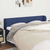 vidaXL uzglavlje s ušima plavi 163x23x78/88 cm od tkanine | shoptok.hr