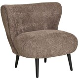 House Nordic Rjav fotelj iz tkanine bouclé Covelo – | Shoptok.si