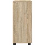  Kupaonski ormar s pohranom Sonoma hrast 60 x 35 x 80 cm | shoptok.hr