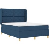  Box Spring postelja z ležiščem - Modra - 140x200 cm - Tkanina, (22053041) | Shoptok.si