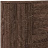  Vzglavje Rjav hrast 120 x 16,5 x 103,5 cm Konstruiran les, (5000109337) | Shoptok.si