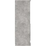 vidaXL Visoka omarica betonsko siva 36x35,5x103,5 cm inženirski les | Shoptok.si
