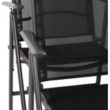 Gardenson Set Zložljivih Vrtnih Stolov Rona, Antracit, 2 Kos | Shoptok.si
