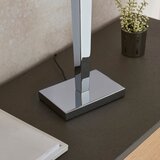  Endon 56707 - Stona lampa MORETO 1xE27/60W/230V sjajni hrom/siva | Eponuda.com