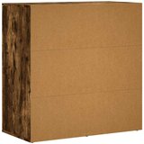  Komoda 2 kom boja dimljenog hrasta 79x38x80cm konstruirano drvo | Eponuda.com