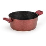 Rosmarino Lonac Lava Stone Grape - 24 cm burgundy MC 24 | shoptok.hr