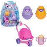 Hatchimals Alive dvojčka v vozičku igralni set Cene
