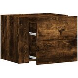  Zidni noćni ormarić boja dimljenog hrasta 45 x 30 x 35 cm | Eponuda.com