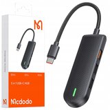 McDodo ADAPTER HUB USB-C RAZDELILNIK RAZDELILNIK 3X USB SD/TF, (21748565) | Shoptok.si