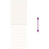 vidaXL Zebra senčilo bež marmor 70x200 cm tkanina širina 65,9 cm | Shoptok.si