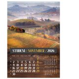  KALENDAR "VINO 2026" 13 LISTOVA, SPIRALA | Shoptok.si