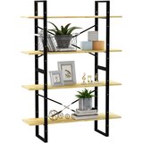 Ormarić za knjige s 4 razine 100 x 30 x 140 cm masivna borovina | shoptok.hr