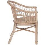 Stolica koja se može slagati Prirodna 60 x 60 x 81 cm Ratan | shoptok.hr